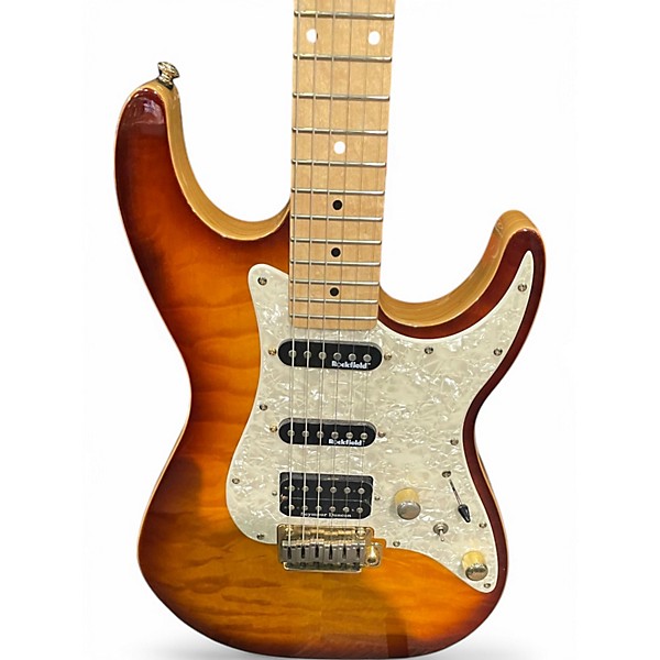 Used Michael Kelly MOD SHOP 67 AGED CHERRY BURST Solid Body Electric Guitar