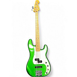 Used 2021 Fender Player Plus Active Precision Bass COSMIC JADE Electric Bass Guitar