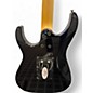 Used Schecter Guitar Research Banshee-6 FR Extreme Charcoal Burst Solid Body Electric Guitar