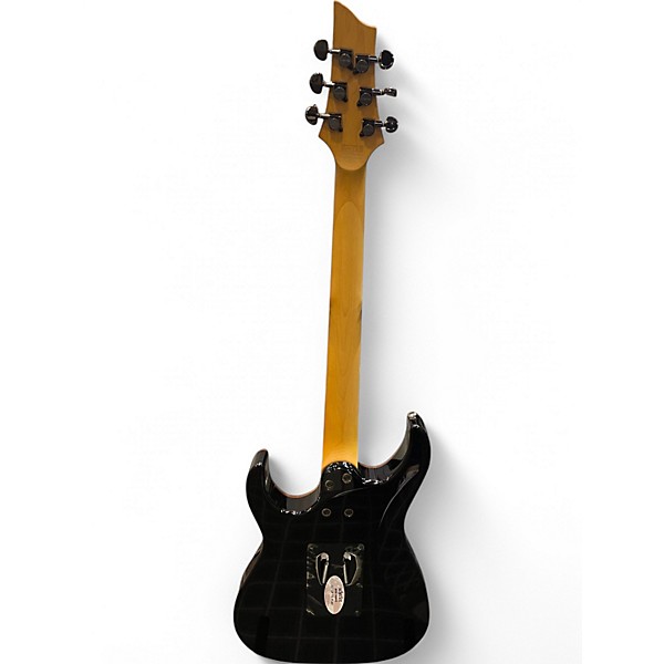 Used Schecter Guitar Research Banshee-6 FR Extreme Charcoal Burst Solid Body Electric Guitar