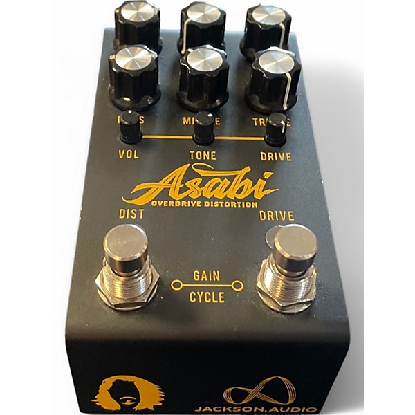 Used Asabi OVERDRIVE/DISTORTION Effect Pedal