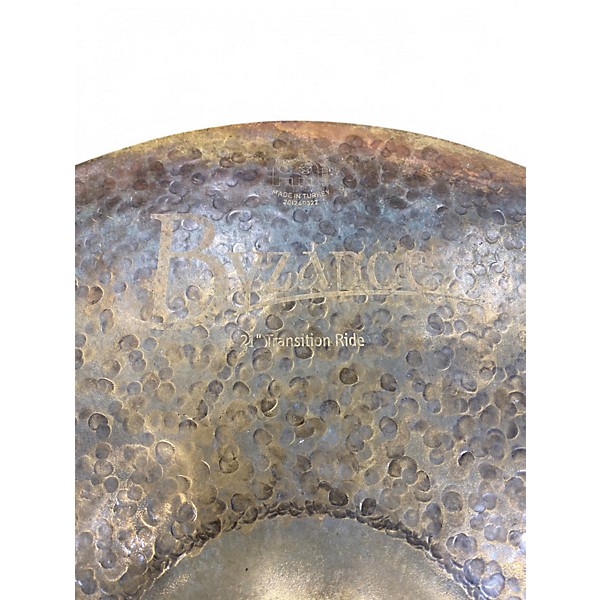 Used MEINL 21in Byzance Mike Johnston Transition Ride Cymbal