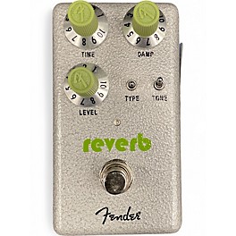 Used Fender HAMMERTONE REVERB Effect Pedal
