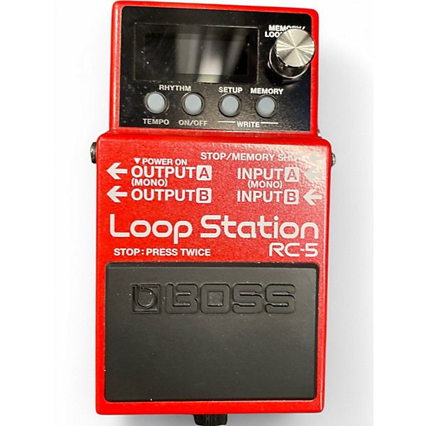 Used BOSS Used BOSS RC5 LOOP STATION Pedal | Guitar Center Used BOSS Used BOSS RC5 LOOP STATION Pedal | Guitar Center