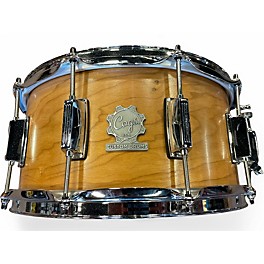 Used Cogs Custom Drums 14X6.5 CHERRY SNARE Natural Drum