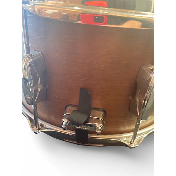 Used TAMA 13X7  kapur matte brown Drum