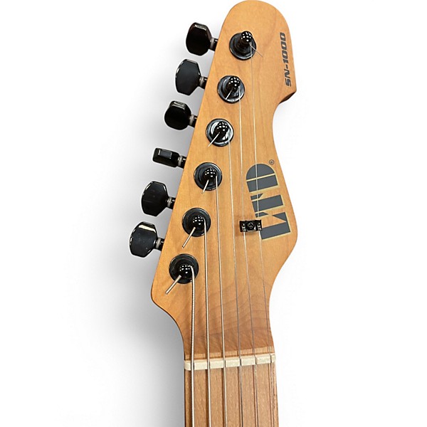 Used ESP LTD NS 1000 SANDBLASTED PURPLE Solid Body Electric Guitar