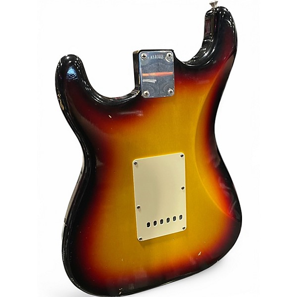 Used 2002 Fender 1960S Relic Stratocaster 2 Color Sunburst Solid Body Electric Guitar