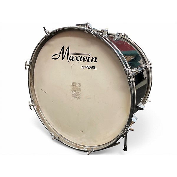 Used Maxwin By Pearl 2 Piece MISC DRUMS Black Drum Kit