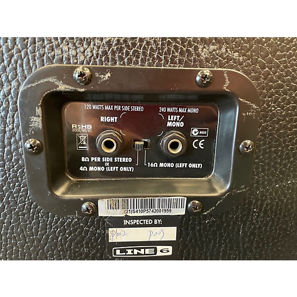 Used Line 6 VS412V Guitar Cabinet