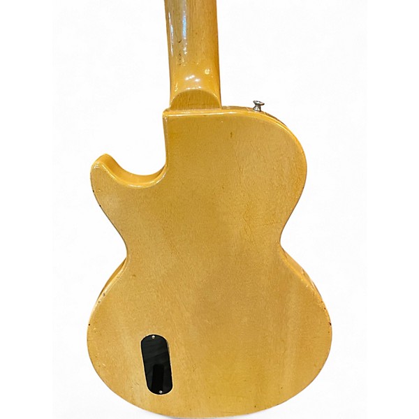 Vintage 1957 Gibson Les Paul Junior TV Yellow Solid Body Electric Guitar