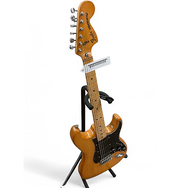 Vintage 1979 Fender Stratocaster Natural Solid Body Electric Guitar