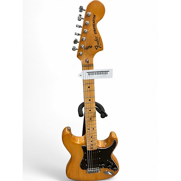 Vintage 1979 Fender Stratocaster Natural Solid Body Electric Guitar