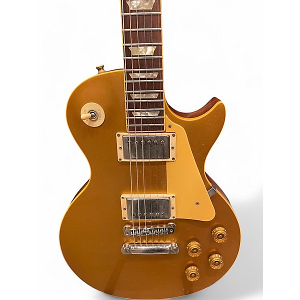 Vintage 1979 Gibson Les Paul Standard Goldtop Solid Body Electric Guitar