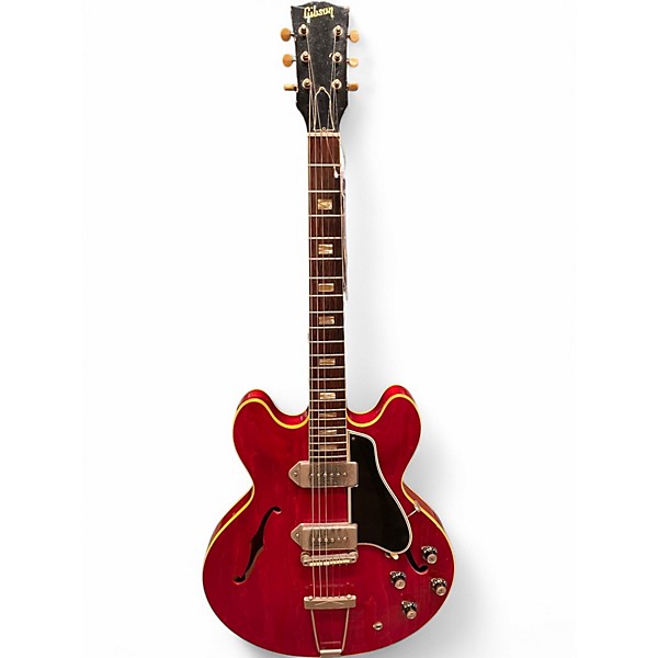 Vintage 1965 Gibson ES-330 Cherry Hollow Body Electric Guitar
