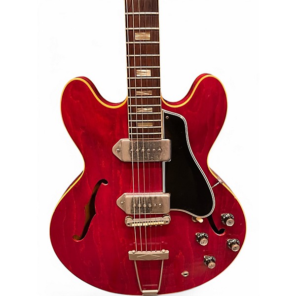 Vintage 1965 Gibson ES-330 Cherry Hollow Body Electric Guitar