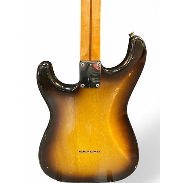Vintage 1956 Fender Stratocaster Sunburst Solid Body Electric Guitar