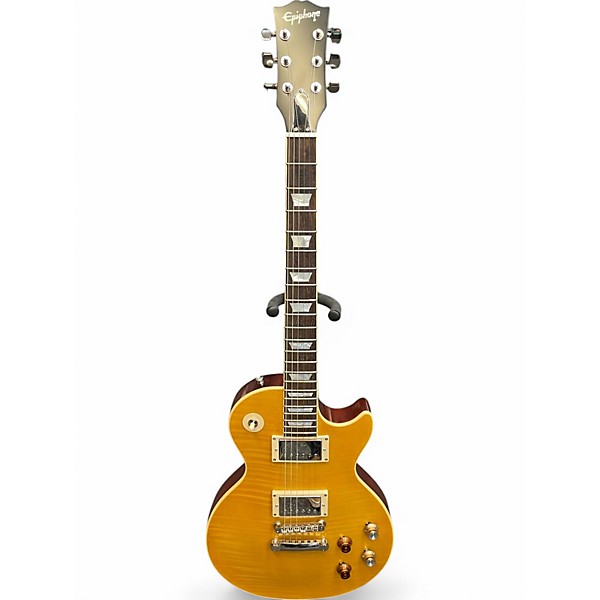 Used Epiphone KIRK HAMMETT "GREENY" 1959 Les Paul Standard GREENY BURST Solid Body Electric Guitar