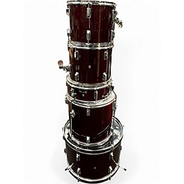 Used Miscellaneous 5 Piece Drum Kit Crimson Red Burst Drum Kit