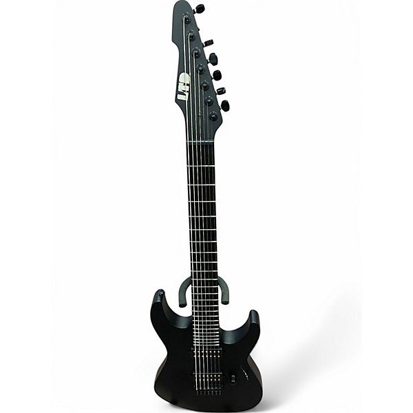 Used ESP LTD AW7B Alex Wade Signature 7 String Black Baritone Guitars