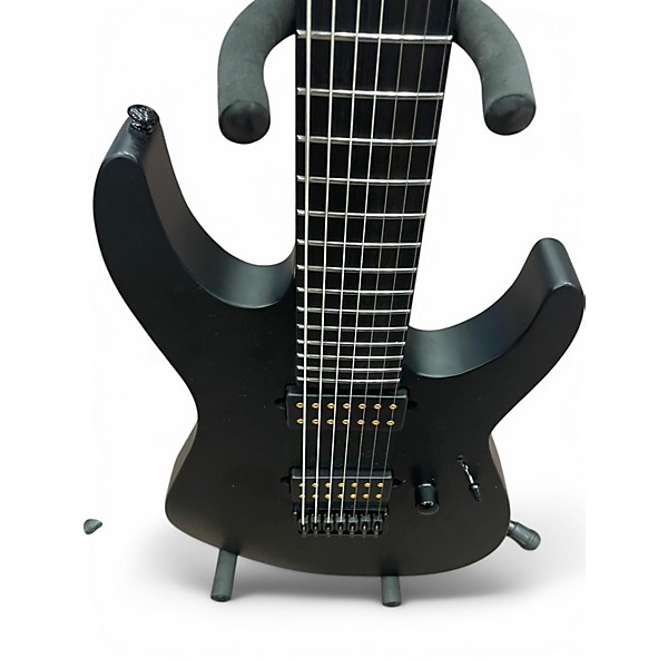 Used ESP LTD AW7B Alex Wade Signature 7 String Black Baritone Guitars