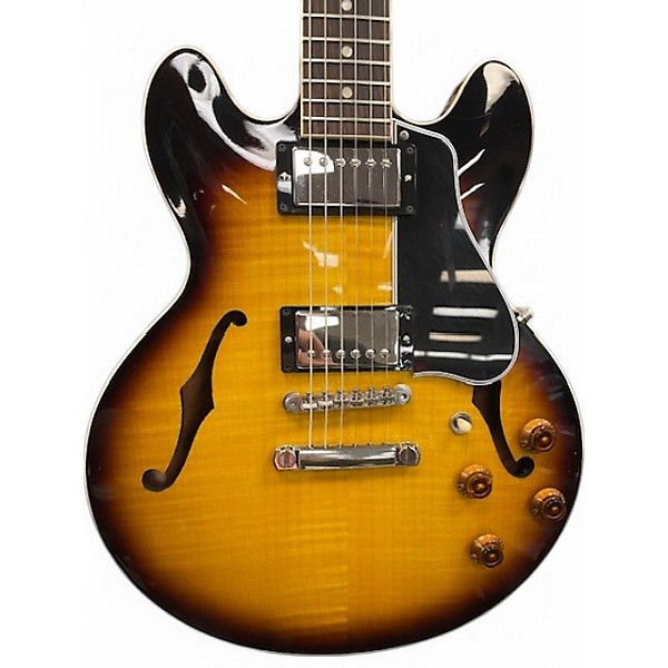 Used Gibson CS336 F Sunburst Hollow Body Electric Guitar