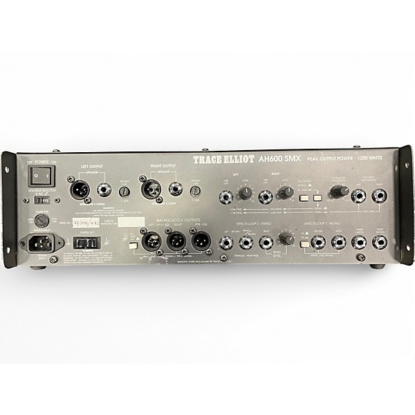 Used Trace Elliot Used Trace Elliot GP12 RAH600SMX Bass Amp Used Trace Elliot Used Trace Elliot GP12 RAH600SMX Bass Amp