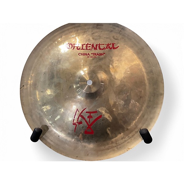 Used Zildjian 14in Oriental China Trash Cymbal