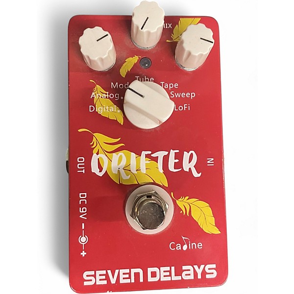 Used Caline CP-37 Seven Delays Drifter Effect Pedal