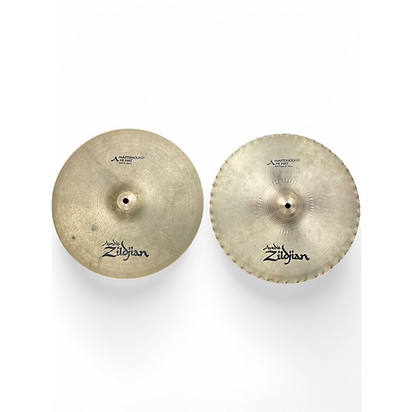 Used Zildjian 14in a series mastersound hi hats Cymbal,Specials : American Fashion Style Bags On Sale