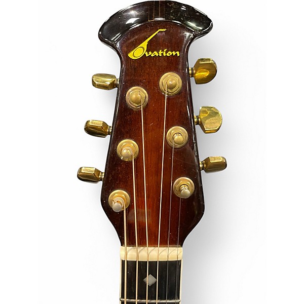 Used Ovation 1981 Legend 2 Color Sunburst Acoustic Electric Guitar