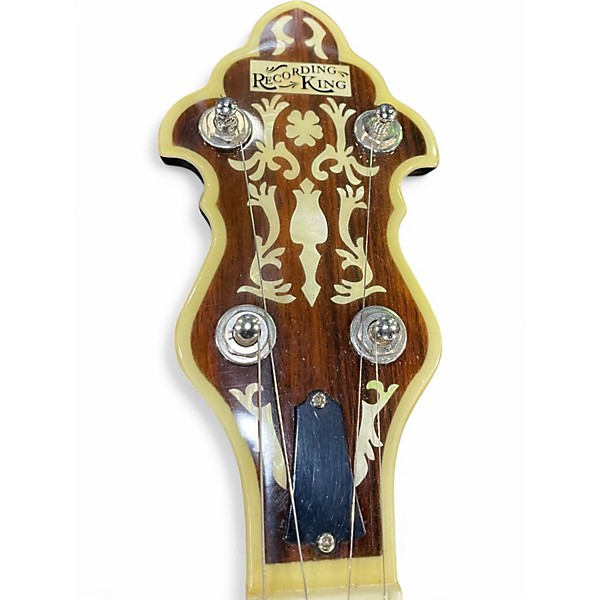 Used Recording King rkr85 Natural Banjo