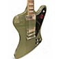 Used Epiphone Firebird Olive Green Solid Body Electric Guitar