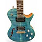 Used PRS ZACK MYERS SE Blue Hollow Body Electric Guitar