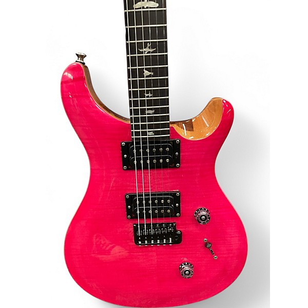 Used PRS SE Custom 24 BODY PINK Solid Body Electric Guitar