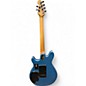 Used Sterling by Music Man Valentine Lake Toluca Blue Solid Body Electric Guitar