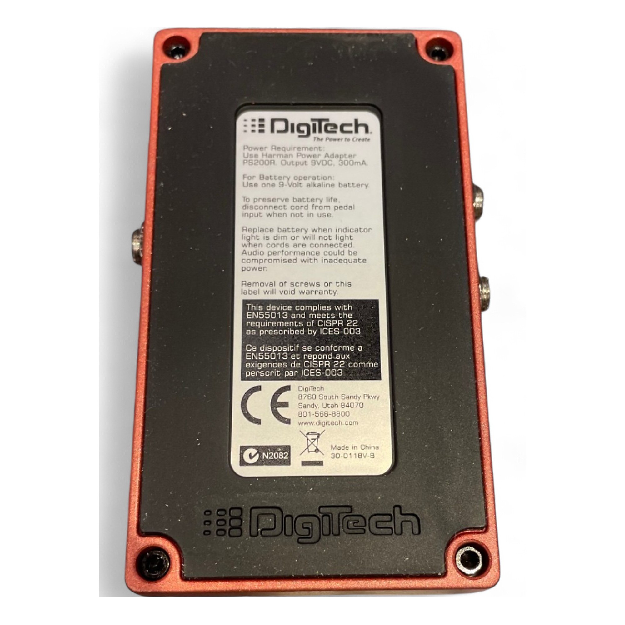 Used DigiTech Used DigiTech XBS Bass Squeeze Compressor Bass