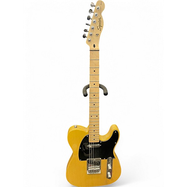 Used Squier Affinity Telecaster Butterscotch Solid Body Electric Guitar
