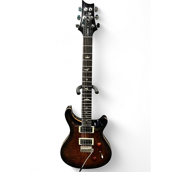 Used PRS CM4TS SE Custom 24 BLACK GOLD SUNBURST Solid Body Electric Guitar