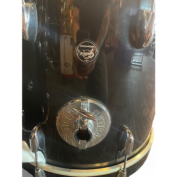 Used Gretsch Drums 5 Piece Renown Black Drum Kit