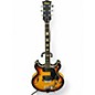Vintage 1970s Conrad 40080 Sunburst Hollow Body Electric Guitar thumbnail