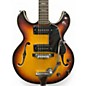 Vintage 1970s Conrad 40080 Sunburst Hollow Body Electric Guitar