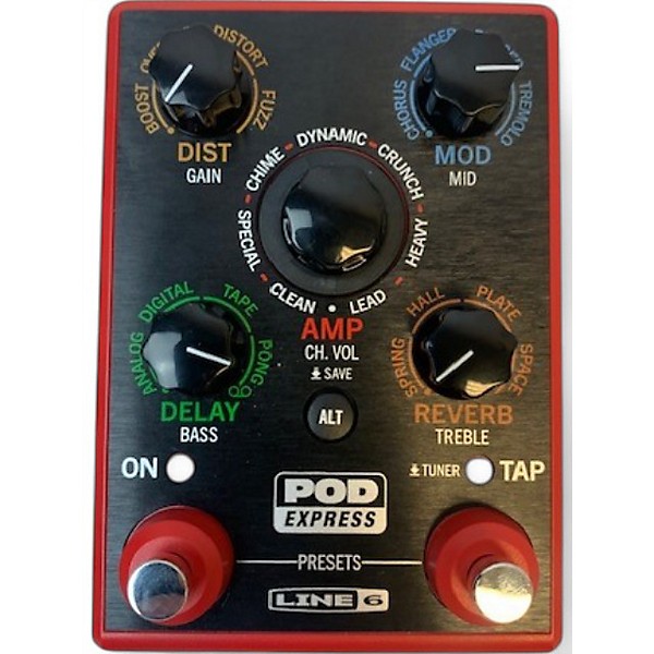 Used Line 6 Used Line 6 POD EXPRESS Effect Processor | Guitar Center 