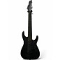 Used Ltd M-1008MS FLAME TRANS BLACK Solid Body Electric Guitar thumbnail