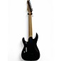 Used Ltd M-1008MS FLAME TRANS BLACK Solid Body Electric Guitar