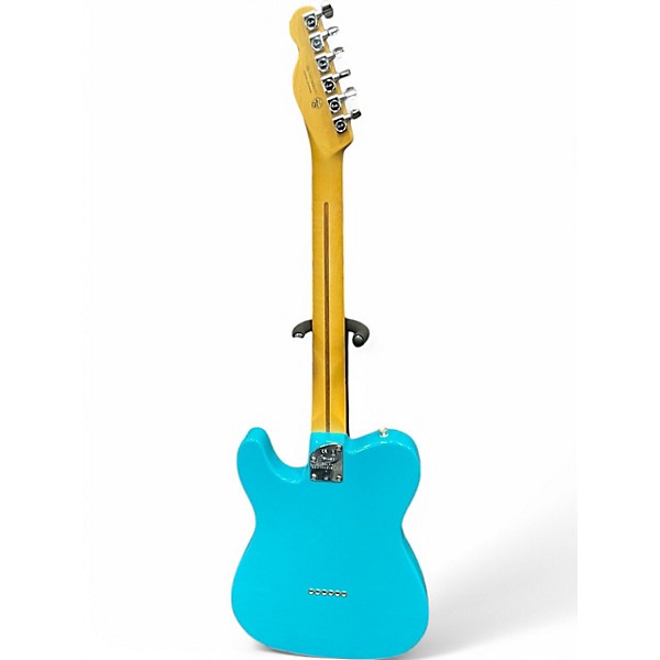 Used Fender American Professional II Telecaster MIAMI BLUE Solid Body Electric Guitar
