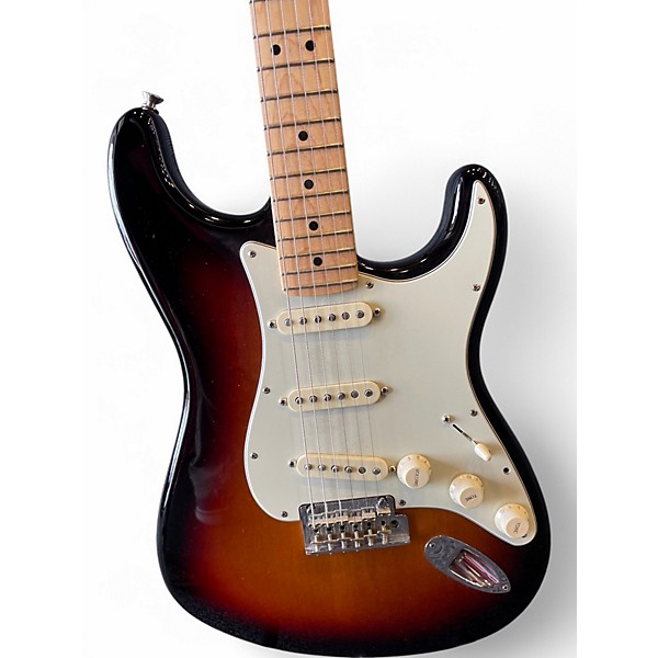 Used Fender American Professional Stratocaster SSS 3 Color Sunburst Solid Body Electric Guitar