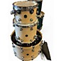 Used DW 3 Piece Performance Series Natural satin Drum Kit