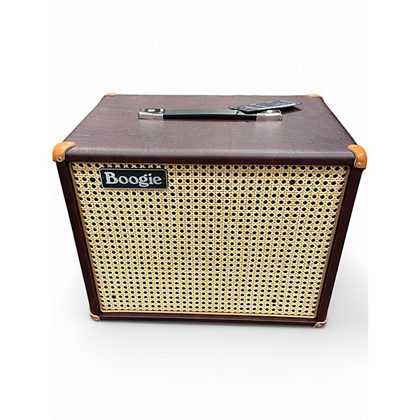 Used MESA/Boogie Thiele 1x12 8Ohm Wine Taurus Wicker Grille Guitar Cabinet