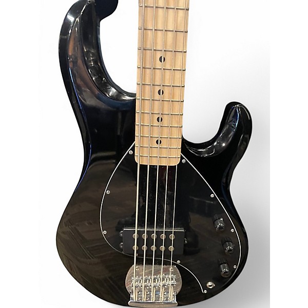 Used Sterling by Music Man Ray5 5 String Black Electric Bass Guitar